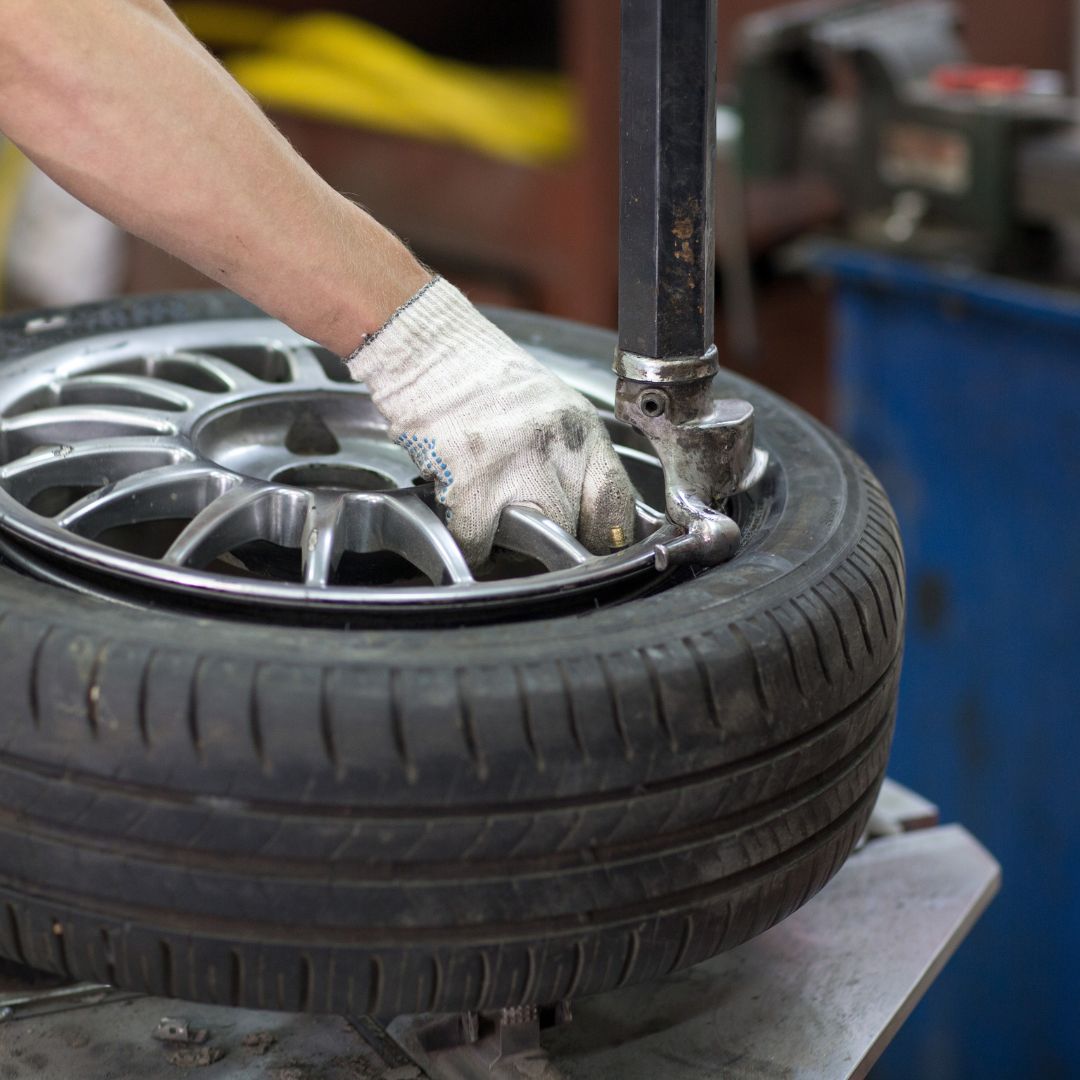 Professional Tyre Puncture Repair